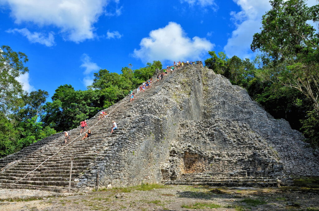 Mexico Coba Mayan Ruins Ixmoja Nohoch Mul History 1