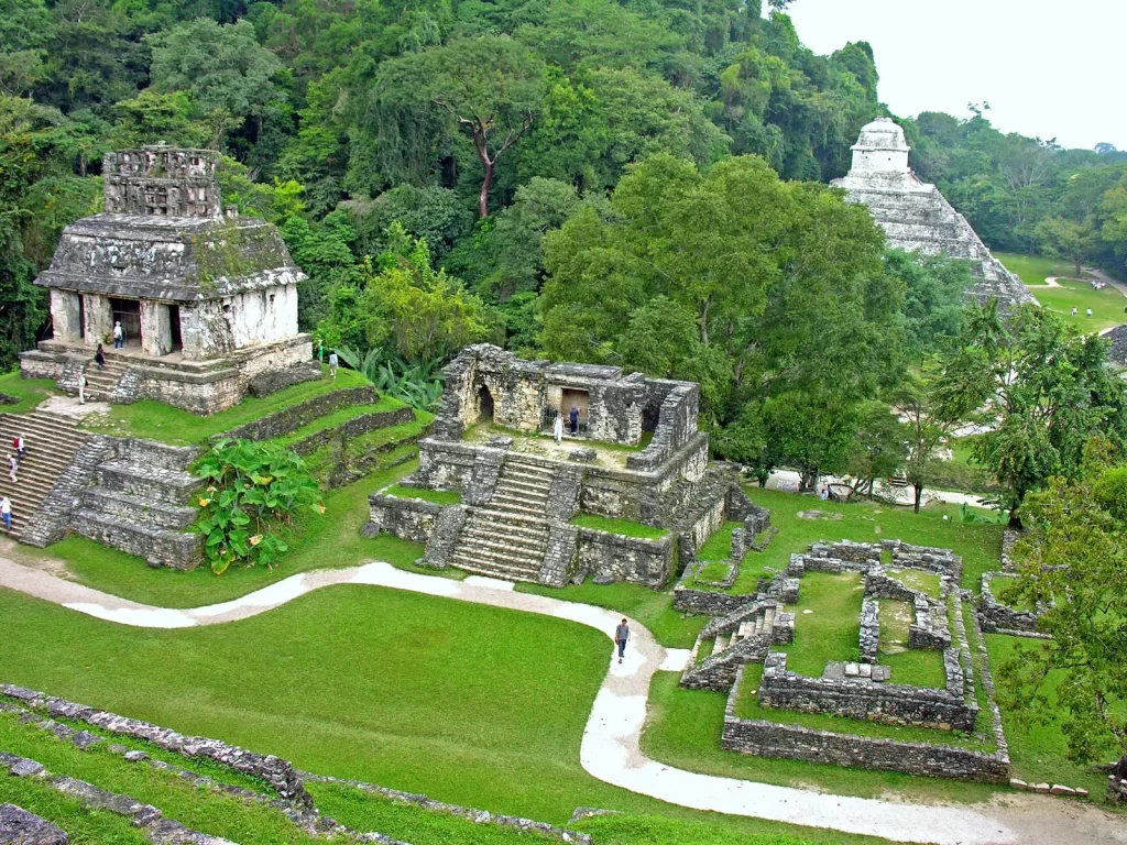 Temple of the Sun Palenque XIV Inscriptions